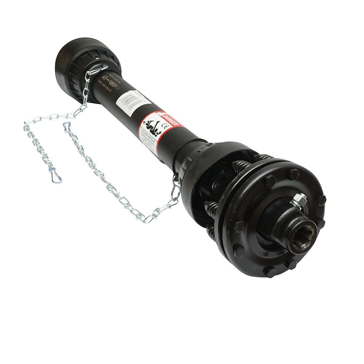 Cardan 1000 mm S6 T6 cu ambreiaj compus din 2 discuri cruce 30.2x92 (teava stea) 1 3/8 Z=6 freza